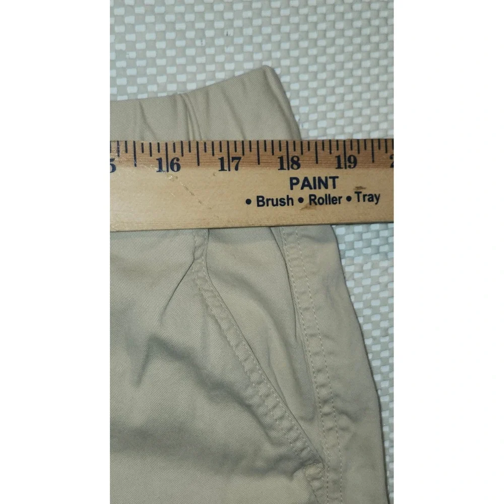 Bearbottom Mens XL Khaki Tan Stretch Cotton Twill Jogger Pants 27 Inseam